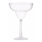 Clear Plastic Jumbo Margarita Glass
