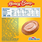Duchess Jumbo Glazed Honey Buns: 12-Piece Box