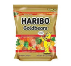 Haribo Gold-Bears Gummy Bears Candy Stand Up Peg Bags: 8-Piece Case