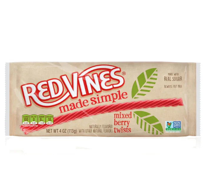 RED VINES Made Simple Twists – Beerenmix, 12er-Pack