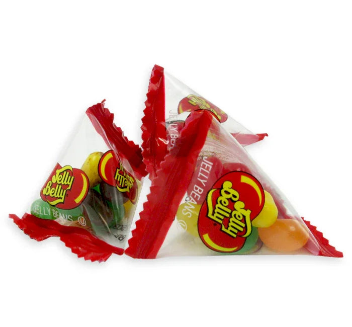 Jelly Belly 10 Flavors Jelly Beans Pyramid Packs: 250-Piece Box