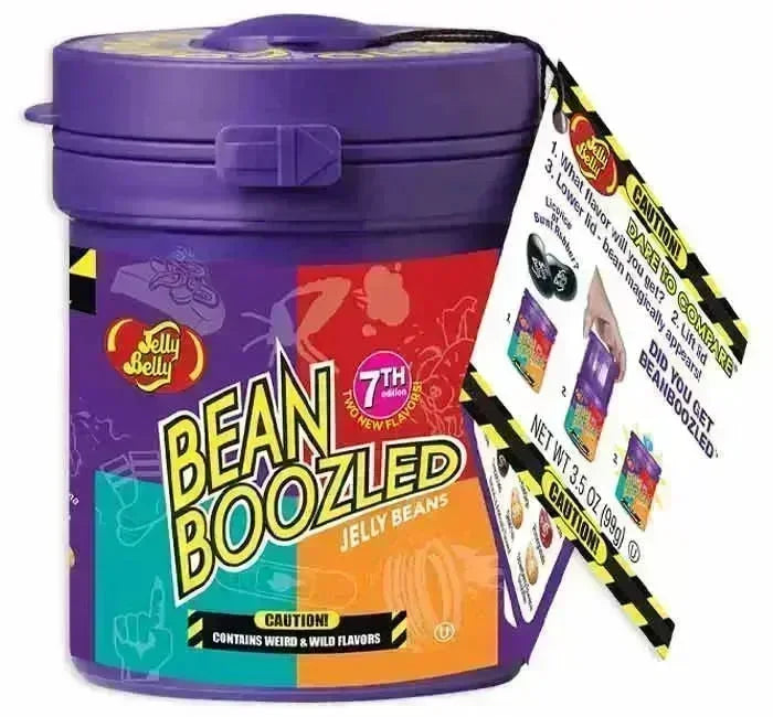Jelly Belly Bean Boozled Mystery Beans mit Spender – 12er-Display
