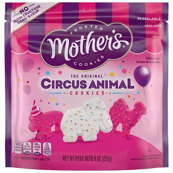 Mother's Circus Animal Cookies: 9-Ounce Bag