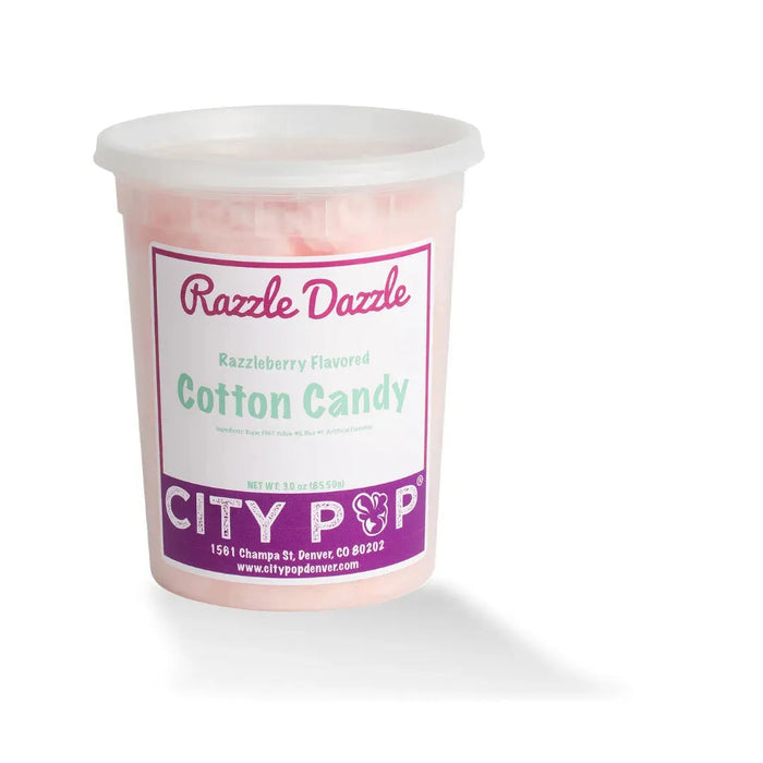 City Pop Razzle Dazzle Himbeer-Zuckerwatte