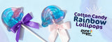 Pure Sugar Lollipop - Cotton Candy Rainbow