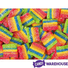 AirHeads Xtremes Bites Mini Sour Candy Belts - Rainbow Berry: 9-Ounce Bag
