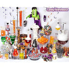 Black 1-Inch Gumballs: 850-Piece Case