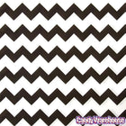 Black Chevron Stripe Candy Bags: 25-Piece Pack