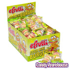 Efrutti Gummy Mini Cheese Burgers Candy - Sour: 60-Piece Box