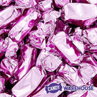 Foiled Caramel Candy - Light Pink: 180-Piece Bag