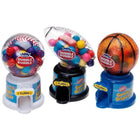 Hot Sports Dubble Bubble Gumball Machine Dispensers: 12-Piece Box