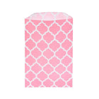 Light Pink Casablanca Pattern Candy Bags: 25-Piece Pack