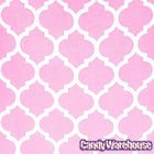 Light Pink Casablanca Pattern Candy Bags: 25-Piece Pack