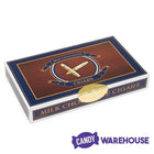 Madelaine Green Foiled Milk Chocolate Cigars: 24-Piece Box