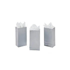 Mini Candy Treat Bags - Silver: 24-Piece Bag