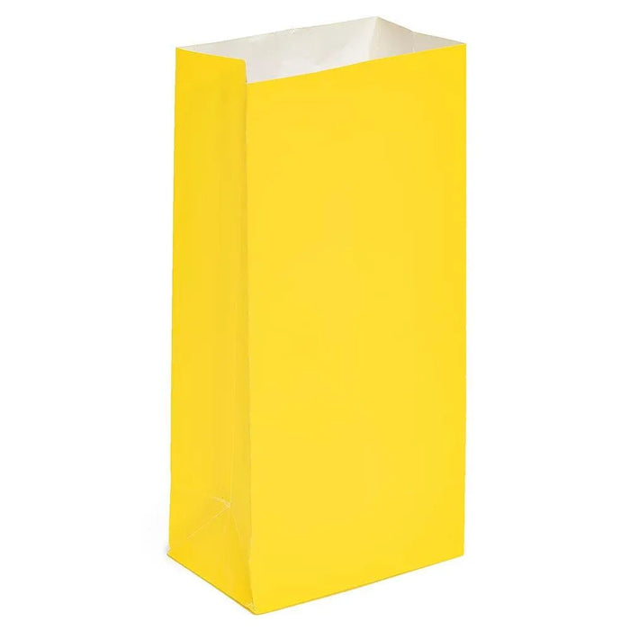 Mini Candy Treat Bags - Yellow: 24-Piece Bag