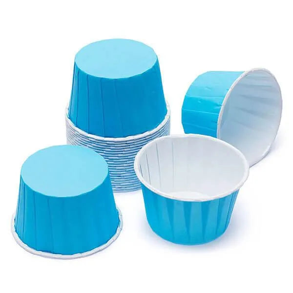 Papier-Süßigkeitenbecher, 4 oz – Königsblau, 25er-Pack