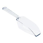 Plastic 2-Ounce Flat Bottom Candy Scoop - Clear
