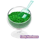 Plastic 2-Ounce Flat Bottom Candy Scoop - Robin Egg Blue