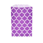 Purple Casablanca Pattern Candy Bags: 25-Piece Pack