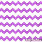 Purple Chevron Stripe Candy Bags: 25-Piece Pack