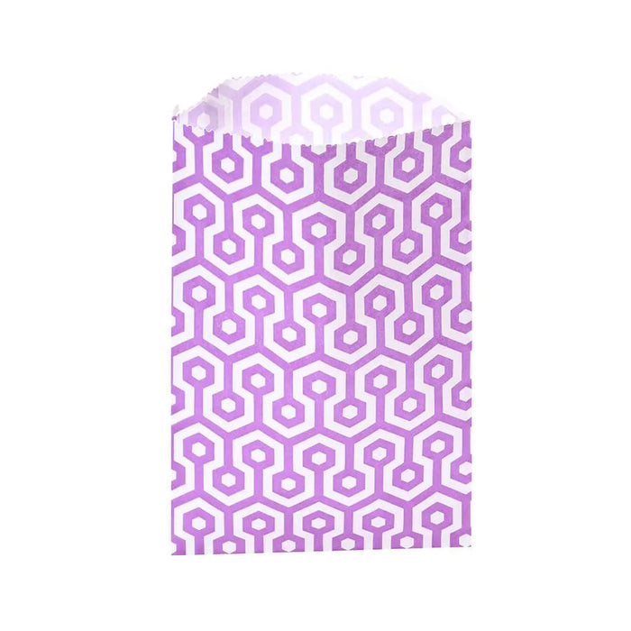 Purple Honeycomb Candy Bags: 25-Piece Pack