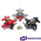 Shark Attack Planes with Candy: 12-Piece Box