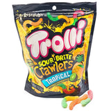 Trolli Sour Brite Crawlers Gummy Worms - Tropical: 9-Ounce Bag